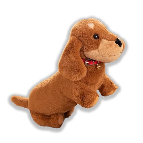MUGAIXDV Hund PlüSchtier, Weich, Komfortabel Und Süß, Geeignet Zum Spielen, Heimdekoration, Realistische Wurstkissen FüR Hunde, üBerraschungsgeschenke MUGAIXDV Hund PlüSchtier, Weich, Komfortabel Und Süß, Geeignet Zum Spielen, Heimdekoration, Realistische Wurstkissen FüR Hunde, üBerraschungsgeschenke von MUGAIXDV