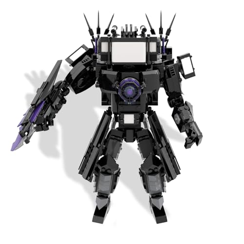 MUGAIXDV Sinister Titan Clockman, Titan Watchman Spiele Modell Stein Spielzeug, Geringe Montage Schwierigkeit, Langlebig, Kann als Desktop Auflage, Kindersteinspielzeug von MUGAIXDV