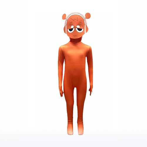 MUGAIXDV Sprunki Kostüm, Cosplay, Jumpsuit, Oren-Raddy-Kostüm-Outfit für Fans, Sprunki-Kostüm für Kinder, Jungen, Mädchen, Musikabenteuer, Sprunki, Gamer und Deko MUGAIXDV Sprunki Kostüm, Cosplay, Jumpsuit, Oren-Raddy-Kostüm-Outfit für Fans, Sprunki-Kostüm für Kinder, Jungen, Mädchen, Musikabenteuer, Sprunki, Gamer und Deko von MUGAIXDV