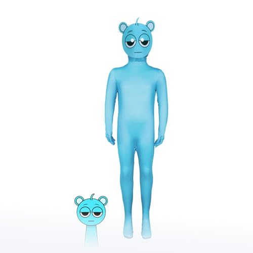 MUGAIXDV Sprunki Kostüm, Cosplay, Jumpsuit, Oren-Raddy-Kostüm-Outfit für Fans, Sprunki-Kostüm für Kinder, Jungen, Mädchen, Musikabenteuer, Sprunki, Gamer und Deko MUGAIXDV Sprunki Kostüm, Cosplay, Jumpsuit, Oren-Raddy-Kostüm-Outfit für Fans, Sprunki-Kostüm für Kinder, Jungen, Mädchen, Musikabenteuer, Sprunki, Gamer und Deko von MUGAIXDV