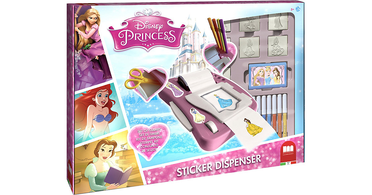 Sticker Maschine DISNEY PRINCESS von MULTIPRINT