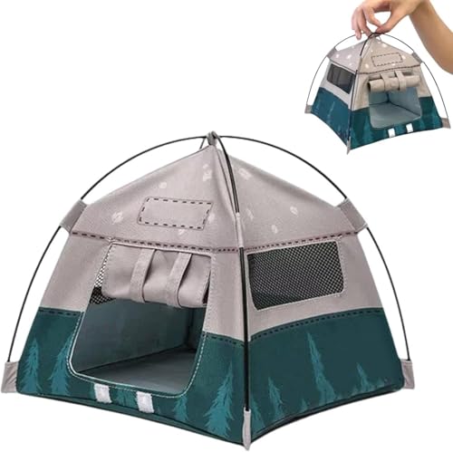 1:12 Camping Kleines Zelt Modell, Winziges Niedliches Zelt Puppenhaus Campingzelt Miniatur-Campingzelt Modell Camping Dekor, Miniatur-Szene Zubehör Mini Fotografie Requisiten für Spielzeug Display von MUMQAQ