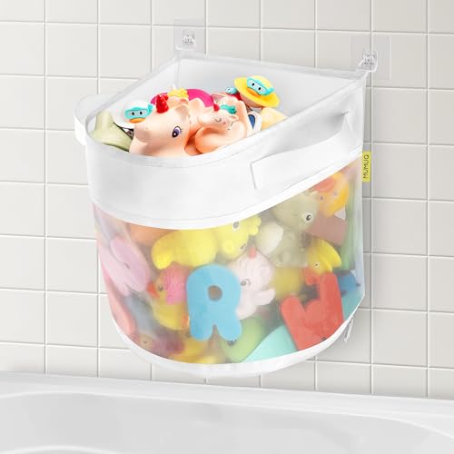 Badewannenspielzeug Aufbewahrung, Badespielzeug-Netz, Netztasche Sandspielzeug, Badewanne Aufbewahrung für Badespielzeug, Babybett Organizer, Wannenablage, Badewannenspielzeug Hängeorganizer Tasche Badewannenspielzeug Aufbewahrung, Badespielzeug-Netz, Netztasche Sandspielzeug, Badewanne Aufbewahrung für Badespielzeug, Babybett Organizer, Wannenablage, Badewannenspielzeug Hängeorganizer Tasche von MUMUQ