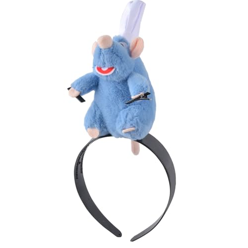 MUNSKT Entzückendes Plüsch-Cartoon-Bangs-Clip-Stirnband, lustiges einzigartiges Haar-Accessoire, für Make-up-Partys, Bühnenshows, Theateraufführungen, Waschen des Gesichts (lustig, Einheitsgröße von MUNSKT