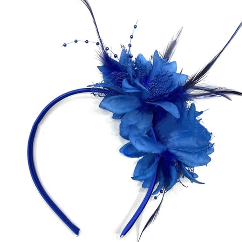 MUNSKT Lace And Feather Paired With Artificial Floral Headbands, A 1920s Style Women's Headwear, Suitable As Accessories For Parties, Dances, Weddings, And Tea Parties. MUNSKT Lace And Feather Paired With Artificial Floral Headbands, A 1920s Style Women's Headwear, Suitable As Accessories For Parties, Dances, Weddings, And Tea Parties. von MUNSKT