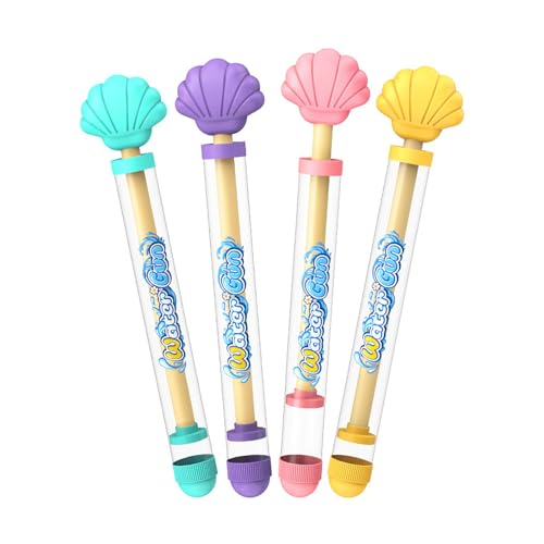 MUNSKT Wasserpistolen für Kinder, Feuerwerkskörper, Feuerwerk, Wasserpistole, für Strand, Poolspiele, Geschenk für Mädchen, Jungen, 4 Stück von MUNSKT