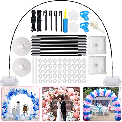 MUOIVG Ballonbogen-Kit,Luftballon Bogen,Ballon Girlande mit Basis,Hochzeitsbogen,Einstellbare Luftballon Bogen,2.3x3.2M,Party Dekoration Ballonbogen für Geburtstag Hochzeit Weihnachten Dekoration MUOIVG Ballonbogen-Kit,Luftballon Bogen,Ballon Girlande mit Basis,Hochzeitsbogen,Einstellbare Luftballon Bogen,2.3x3.2M,Party Dekoration Ballonbogen für Geburtstag Hochzeit Weihnachten Dekoration von MUOIVG