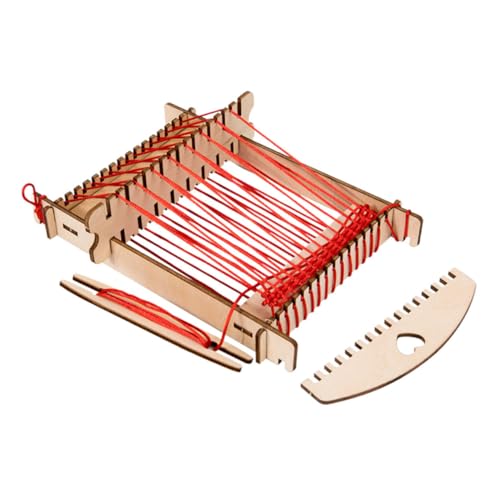 MUSISALY Lustiges Strickspielzeug für Kinder handgefertigtes Webstuhl- -Webmaschinen-Spielzeugset MUSISALY Lustiges Strickspielzeug für Kinder handgefertigtes Webstuhl- -Webmaschinen-Spielzeugset von MUSISALY
