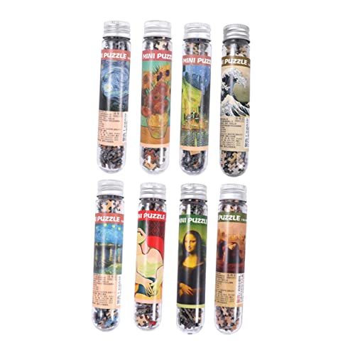 150Stücke Teiliges Mini Puzzle für Kreatives Pädagogisches im Reagenzglas für Freunde und Familie Langlebiges Papiermaterial Spaß Beim Zusammenbauen 150Stücke Teiliges Mini Puzzle für Kreatives Pädagogisches im Reagenzglas für Freunde und Familie Langlebiges Papiermaterial Spaß Beim Zusammenbauen von MUSISALY