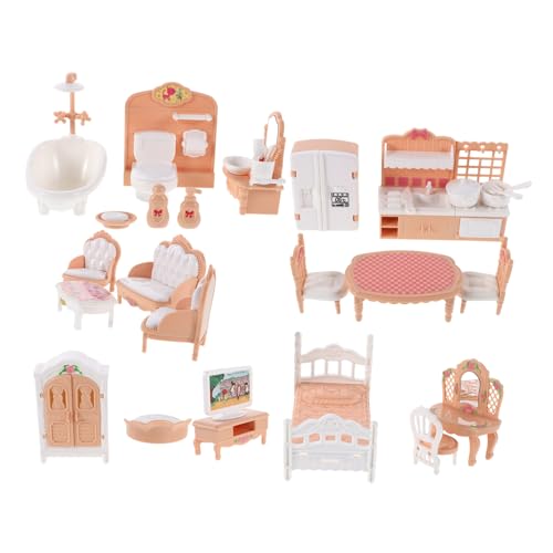 1Satz Puppenhaus Möbel Set Teiliges Realistisches Zubehör für Fantasievolles Rollenspiel für Miniaturliebhaber Robust und Langlebig 1Satz Puppenhaus Möbel Set Teiliges Realistisches Zubehör für Fantasievolles Rollenspiel für Miniaturliebhaber Robust und Langlebig von MUSISALY