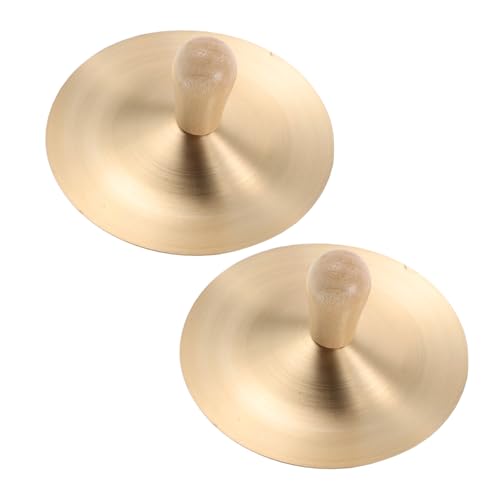 MUSISALY 1 Paar Musik Fingerbecken Kupfer Fingerbecken Kleine Tanzübungsbecken Tragbare Handbecken Für Tanzübungsbedarf MUSISALY 1 Paar Musik Fingerbecken Kupfer Fingerbecken Kleine Tanzübungsbecken Tragbare Handbecken Für Tanzübungsbedarf von MUSISALY