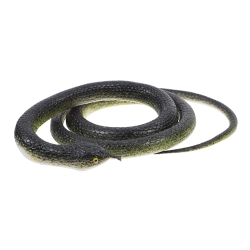 MUSISALY Realistisches Schlangen-Streichspielzeug mit Schnurclip 80 cm lebensechte gefälschte Schlange für Erwachsene Jungen und Mädchen Simulationsschlangenspielzeug für Streiche MUSISALY Realistisches Schlangen-Streichspielzeug mit Schnurclip 80 cm lebensechte gefälschte Schlange für Erwachsene Jungen und Mädchen Simulationsschlangenspielzeug für Streiche von MUSISALY