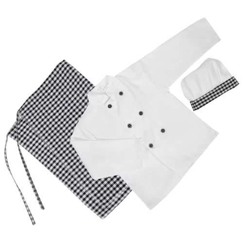 MUSISALY 1 Satz Kochuniform für kochjacke kinderkochmütze zubehör kinderküche küche zubehor schürzen klein Köche haben Kinderkostüm Kochkostüm Polyester MUSISALY 1 Satz Kochuniform für kochjacke kinderkochmütze zubehör kinderküche küche zubehor schürzen klein Köche haben Kinderkostüm Kochkostüm Polyester von MUSISALY