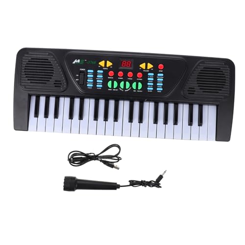 MUSISALY 1 Satz Kreatives Simulationspiano für Mikrofon Multifunktionales Tasten Klavier Schwarz Fördert Musikpraxis und Kreativität für Jungen MUSISALY 1 Satz Kreatives Simulationspiano für Mikrofon Multifunktionales Tasten Klavier Schwarz Fördert Musikpraxis und Kreativität für Jungen von MUSISALY