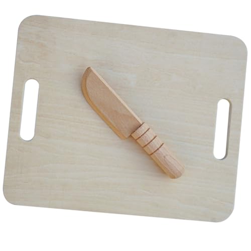 MUSISALY 1 Satz Messer Schneidebrett Heimspielzeug Schneidebrettspielzeug Küche Lebensmittelschneider Spielendes Hauskinderspielzeug Kindersicheres Schneidespielzeug Holz MUSISALY 1 Satz Messer Schneidebrett Heimspielzeug Schneidebrettspielzeug Küche Lebensmittelschneider Spielendes Hauskinderspielzeug Kindersicheres Schneidespielzeug Holz von MUSISALY