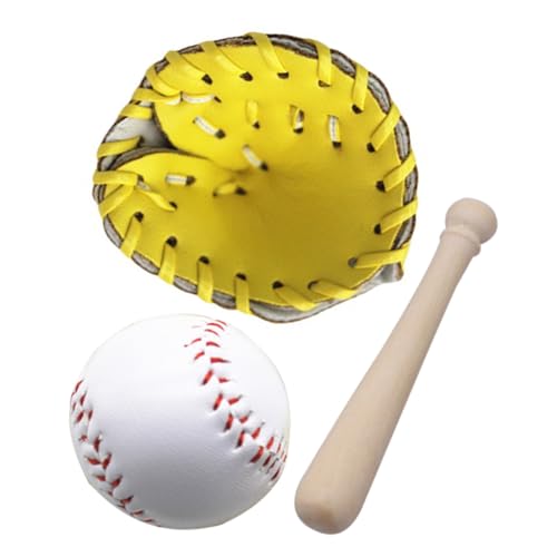MUSISALY 1 Satz Mini-Baseballsimulation Holz baseballschläger sportgeräte für Puppenhaus Bausatz Puppenhausmöbel Puppenbett puppenhaus zubehör mini sportliche Miniaturen Kiefernholz MUSISALY 1 Satz Mini-Baseballsimulation Holz baseballschläger sportgeräte für Puppenhaus Bausatz Puppenhausmöbel Puppenbett puppenhaus zubehör mini sportliche Miniaturen Kiefernholz von MUSISALY