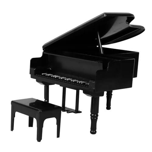 MUSISALY Miniatur Klavier Modell 1 Satz Puppenhaus-klavier Puppenhausmöbel Und Zubehör Mini-gitarre Klavier Wohnzimmerzubehör Puppenhaus Klavier Schwarz Klavier Mini-hausschmuck Mini-hausklavier Black MUSISALY Miniatur Klavier Modell 1 Satz Puppenhaus-klavier Puppenhausmöbel Und Zubehör Mini-gitarre Klavier Wohnzimmerzubehör Puppenhaus Klavier Schwarz Klavier Mini-hausschmuck Mini-hausklavier Black von MUSISALY