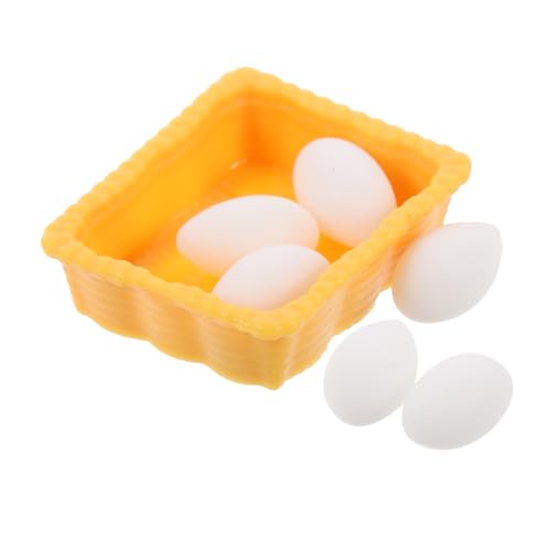 MUSISALY Puppenhaus Mini Eier Korb Set 1 Box von Tiny Korb Handwerk für Puppenhaus Zubehör MUSISALY Puppenhaus Mini Eier Korb Set 1 Box von Tiny Korb Handwerk für Puppenhaus Zubehör von MUSISALY