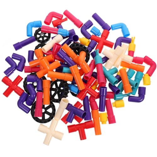 MUSISALY Pädagogisches Baustein-Lernspielzeug 1 Set Bausteinrohr Jungen und Mädchen Bausteine Spielzeug für Stapelspiele zufällige Farbe MUSISALY Pädagogisches Baustein-Lernspielzeug 1 Set Bausteinrohr Jungen und Mädchen Bausteine Spielzeug für Stapelspiele zufällige Farbe von MUSISALY