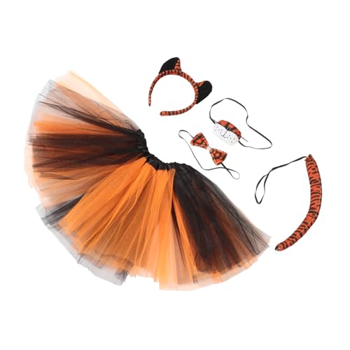 MUSISALY 1 Satz Tiger Kostüm für Teiliges Cosplay Zubehör mit Stirnband Nase Fliege für Karneval Halloween und Bühnenaufführungen Weiches Plüschmaterial für Kinderaufführungen MUSISALY 1 Satz Tiger Kostüm für Teiliges Cosplay Zubehör mit Stirnband Nase Fliege für Karneval Halloween und Bühnenaufführungen Weiches Plüschmaterial für Kinderaufführungen von MUSISALY