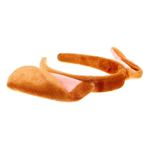 MUSISALY 1 Stück Kawaii Hundeohren Haarband aus Hochwertigem Stoff Flexibel und Bequem für Erwachsene für Kostümpartys und Cosplay Dekoration von MUSISALY