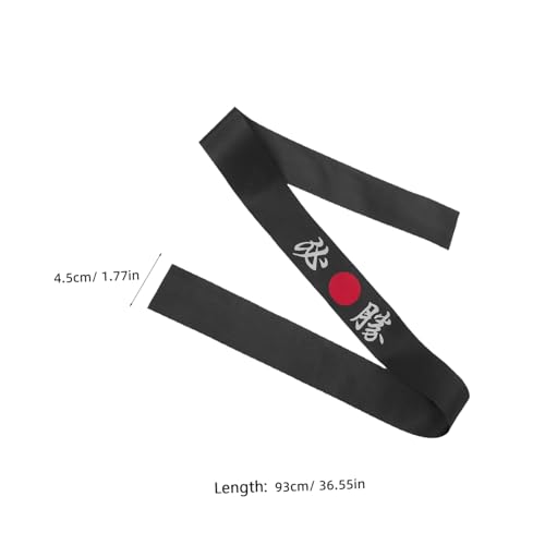 MUSISALY 10 Stück Ninja Stirnband Japanischer Stil Verstellbar Vielseitig für Karate Partydekoration Kochen und Sport Bequemes Bandana für Geburtstagsfeiern von MUSISALY
