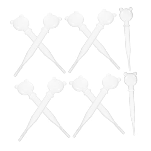 MUSISALY 10pcs Panda -Handle -Pipette -Tropfen Für Kinder Vielseitige Wissenschaftsspielzeug Für Vorschulwissenschaftsexperimente Für Kinder Und Kreatives DIY -kunsthandwerk von MUSISALY
