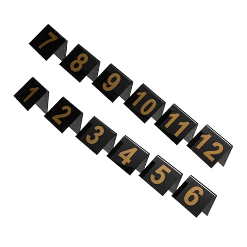 MUSISALY 12 Stück V-förmige Zahlenmarkierungen Aus Acryl Für Detektivszenenspiele Halloween-Dekorationen Tischnummern Für Hochzeiten MUSISALY 12 Stück V-förmige Zahlenmarkierungen Aus Acryl Für Detektivszenenspiele Halloween-Dekorationen Tischnummern Für Hochzeiten von MUSISALY