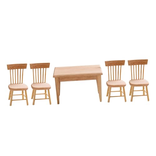 MUSISALY 1Satz Möbelset für Puppenhaus Teiliges Set Stühlen für Mini Esszimmer und Küchen Hochwertiges Langlebiges MUSISALY 1Satz Möbelset für Puppenhaus Teiliges Set Stühlen für Mini Esszimmer und Küchen Hochwertiges Langlebiges von MUSISALY