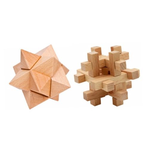 MUSISALY 1Satz Puzzle Schloss Holz Teiliges Ming Luban Lock Denkpuzzle für Fördert und Geschicklichkeit für Kreative MUSISALY 1Satz Puzzle Schloss Holz Teiliges Ming Luban Lock Denkpuzzle für Fördert und Geschicklichkeit für Kreative von MUSISALY