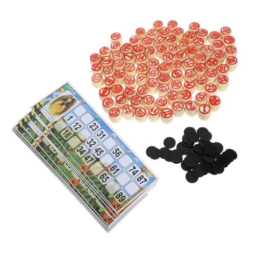MUSISALY 1Satz Russisches Bingo Spielset für Familie und Freunde Holzlotto Brettspiel Zahlenkarten Partyspiel für Spieler Fördert Soziale Fähigkeiten und Kritisches MUSISALY 1Satz Russisches Bingo Spielset für Familie und Freunde Holzlotto Brettspiel Zahlenkarten Partyspiel für Spieler Fördert Soziale Fähigkeiten und Kritisches von MUSISALY