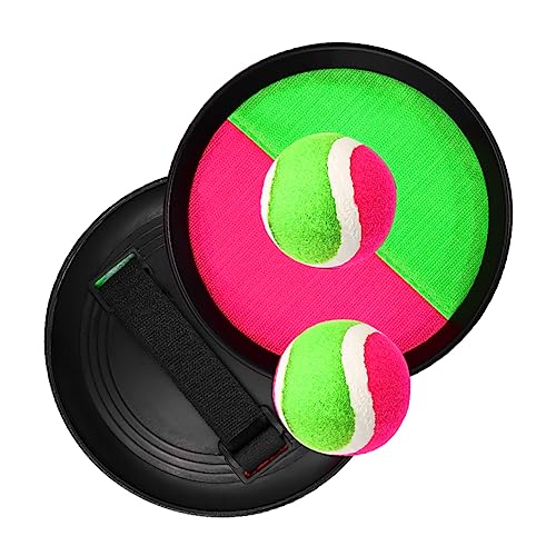 MUSISALY 1Satz Teiliges Klettballspiel Interaktives Gartenspielzeug für Erwachsene mit Klebrigen Bällen für Outdoor Aktivitäten Familie und Freunde MUSISALY 1Satz Teiliges Klettballspiel Interaktives Gartenspielzeug für Erwachsene mit Klebrigen Bällen für Outdoor Aktivitäten Familie und Freunde von MUSISALY