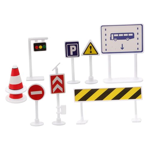 MUSISALY 1Satz Verkehrszeichen für Teiliges aus Robustem für Verkehrssimulation und Sandkasten Lehrreiche Modelle für Kleinkinder Sicher und Langlebig MUSISALY 1Satz Verkehrszeichen für Teiliges aus Robustem für Verkehrssimulation und Sandkasten Lehrreiche Modelle für Kleinkinder Sicher und Langlebig von MUSISALY