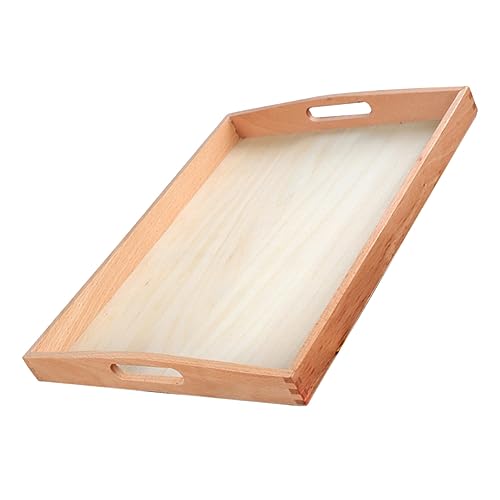 MUSISALY 1Stk Montessori-Tablett für kinderspielzeug Küchenspielzeug -Organizer für spielzeuge spielsachen Analytisches Trainingsspielzeug Lehrmittel Holz MUSISALY 1Stk Montessori-Tablett für kinderspielzeug Küchenspielzeug -Organizer für spielzeuge spielsachen Analytisches Trainingsspielzeug Lehrmittel Holz von MUSISALY