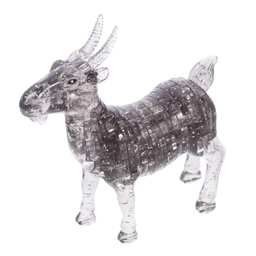 MUSISALY 1Stück Kristall Puzzle Ziegenschmuck Selbstmontierbares Tierornament Kreatives für Erwachsene Dekoration für Zuhause oder Büro MUSISALY 1Stück Kristall Puzzle Ziegenschmuck Selbstmontierbares Tierornament Kreatives für Erwachsene Dekoration für Zuhause oder Büro von MUSISALY