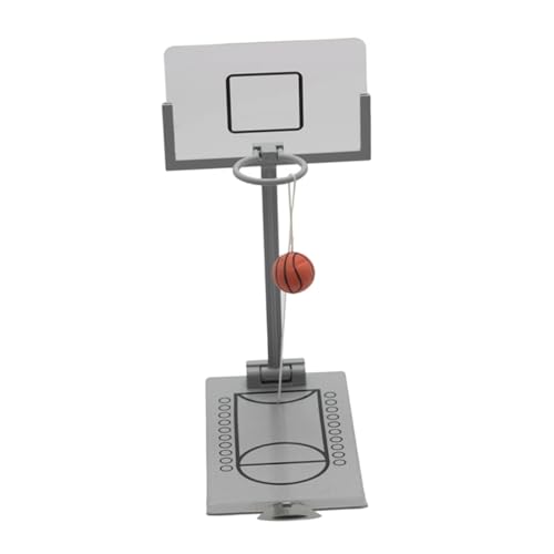 MUSISALY 1Stück Mini Basketball Maschine Faltbares Desktop Basketballspielzeug für Büro und Zuhause Kreatives Schießspiel für Stressabbau für Basketballliebhaber und Spaß von MUSISALY