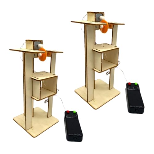 MUSISALY Selbstgebauter Aufzug Modell DIY Bausatz Holz Spielzeug Für Kinder Wissenschaftsbauprojekt MUSISALY Selbstgebauter Aufzug Modell DIY Bausatz Holz Spielzeug Für Kinder Wissenschaftsbauprojekt von MUSISALY