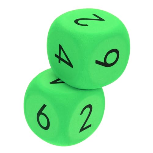 MUSISALY Großer Würfel Für Kinder 6 cm Weicher Schaumstoff Riesiger Zahlenwürfel Lernspiel-Requisite Für Klassenzimmerpartys Und Familienunterhaltung MUSISALY Großer Würfel Für Kinder 6 cm Weicher Schaumstoff Riesiger Zahlenwürfel Lernspiel-Requisite Für Klassenzimmerpartys Und Familienunterhaltung von MUSISALY