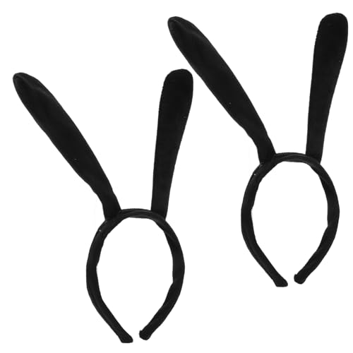 MUSISALY 2 Stück Teiliges Insekten-antenne Stirnband Schwarze Bienen-antennen Haarreifen Halloween Kostüm Party Haar-accessoire Verstellbar Langlebig und Geeignet für Karneval und Maskerade von MUSISALY