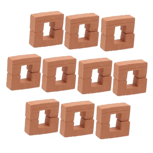 MUSISALY 20pcs Mini Ziegel Landschaftsgestaltung Blöcke Miniaturgebäude Ziegel Für Handwerksbetriebsbauer Für Bastelhause Bauen Puppenhauszubehör Für Handwerk MUSISALY 20pcs Mini Ziegel Landschaftsgestaltung Blöcke Miniaturgebäude Ziegel Für Handwerksbetriebsbauer Für Bastelhause Bauen Puppenhauszubehör Für Handwerk von MUSISALY