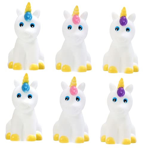 MUSISALY 2Sätze Mini Einhorn Figuren mit Quietscher für Badespaß Squeeze Badewannenspielzeug für für Jungen MUSISALY 2Sätze Mini Einhorn Figuren mit Quietscher für Badespaß Squeeze Badewannenspielzeug für für Jungen von MUSISALY