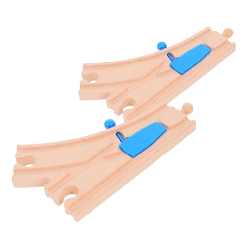 MUSISALY 2St Blaue Spur für holzspielzeug Schienenweiche Nachhaltiges Eisenbahnbrücken aus Holz Gleisverbinder aus Kunststoff Zugtisch Plastik MUSISALY 2St Blaue Spur für holzspielzeug Schienenweiche Nachhaltiges Eisenbahnbrücken aus Holz Gleisverbinder aus Kunststoff Zugtisch Plastik von MUSISALY