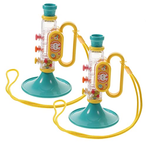 MUSISALY 2Stücke Lebensnahe Trompete Lustiges Musikspielzeug für Frühe Bildung und Spielspaß für Partys und Familienaktivitäten Erhältlich MUSISALY 2Stücke Lebensnahe Trompete Lustiges Musikspielzeug für Frühe Bildung und Spielspaß für Partys und Familienaktivitäten Erhältlich von MUSISALY