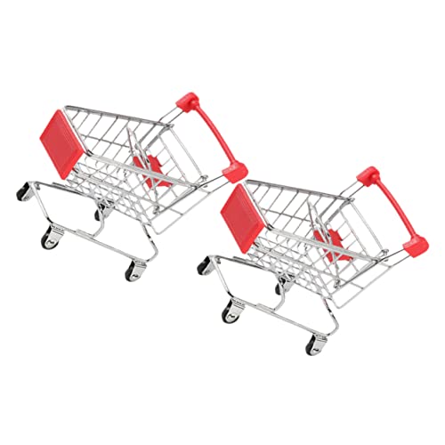 MUSISALY 2Stücke Mini Einkaufswagen Kindereinkaufswagen für Aufbewahrungsspielzeug Perfektes für Dekoration für Schlafzimmer und Büro MUSISALY 2Stücke Mini Einkaufswagen Kindereinkaufswagen für Aufbewahrungsspielzeug Perfektes für Dekoration für Schlafzimmer und Büro von MUSISALY