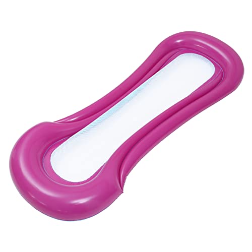 MUSISALY 2st Aufblasbare Netzhängematte Belüftete Schwimmmatte Float-Lounge Schwimmbadliege Strand Aufblasbare Lounge Pool-Float-Liege Belüftete Beckenauflage Faltbare Poolmatte PVC Rot MUSISALY 2st Aufblasbare Netzhängematte Belüftete Schwimmmatte Float-Lounge Schwimmbadliege Strand Aufblasbare Lounge Pool-Float-Liege Belüftete Beckenauflage Faltbare Poolmatte PVC Rot von MUSISALY