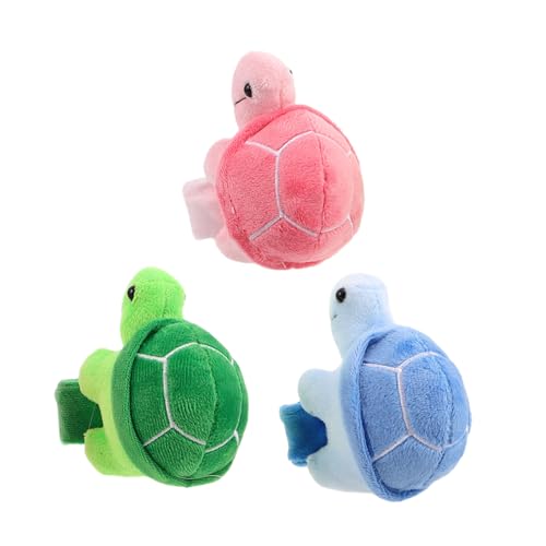 MUSISALY 3 Stück Schildkrötenarmband Tierarmband Plüsch-Schildkröten-Armband Animal-Slap-Armband Schlagarmbänder für Mädchen Schnapparmbänder Strumpffüller für PP Baumwolle MUSISALY 3 Stück Schildkrötenarmband Tierarmband Plüsch-Schildkröten-Armband Animal-Slap-Armband Schlagarmbänder für Mädchen Schnapparmbänder Strumpffüller für PP Baumwolle von MUSISALY