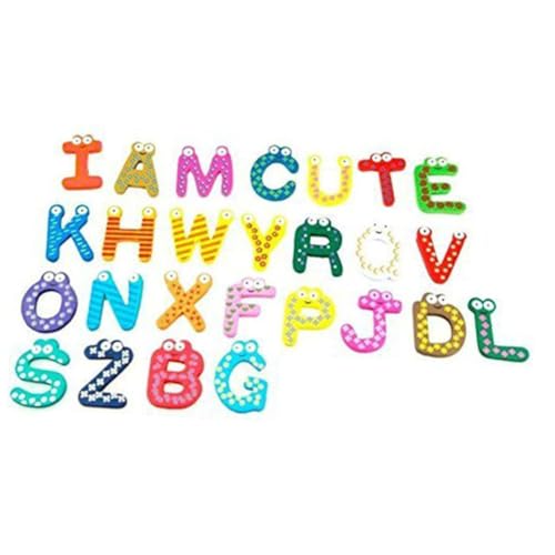 MUSISALY 36St Kühlschrankmagnet lernspielzeug Magnete bunt holzmagnete holzspielzeug holzspielsachen Kühlschrank Dekoration Educational Toys Magnetische Zahl Lernspielzeug für von MUSISALY