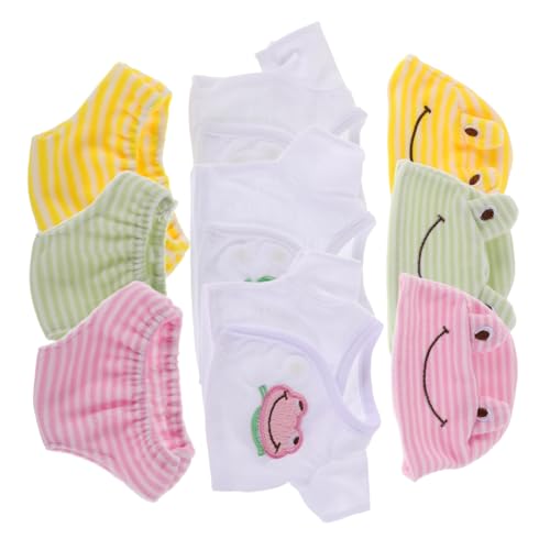MUSISALY 3er-Set Puppen-ankleideset: Kleidung Für Puppen – Inklusive Hemd, Mütze Und Hose – Dekoration Für Spielzeugkleidung – Mini-ankleidekostüm Für Partys MUSISALY 3er-Set Puppen-ankleideset: Kleidung Für Puppen – Inklusive Hemd, Mütze Und Hose – Dekoration Für Spielzeugkleidung – Mini-ankleidekostüm Für Partys von MUSISALY