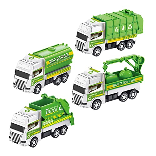 MUSISALY 4 Stück Modell Für Kinder Spielzeuglastwagen Auto Spielzeug Kinderspielzeug Müllwagen Spielzeug Müllauto-Spielzeug Müllwagen-Spielzeug Für Kleinkinder Spielzeug-müllwagen Plastik MUSISALY 4 Stück Modell Für Kinder Spielzeuglastwagen Auto Spielzeug Kinderspielzeug Müllwagen Spielzeug Müllauto-Spielzeug Müllwagen-Spielzeug Für Kleinkinder Spielzeug-müllwagen Plastik von MUSISALY