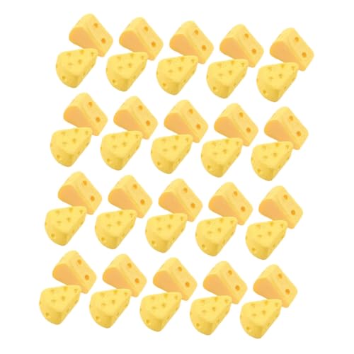 MUSISALY 40St Hilfskäse dreieck Dekoration gefälschte Kuchendekoration Massendekoration spielzeugküche Käsekuchen Dekoration gefälschtes Essen Künstliches Brot zum Ausstellen Plastik Yellow MUSISALY 40St Hilfskäse dreieck Dekoration gefälschte Kuchendekoration Massendekoration spielzeugküche Käsekuchen Dekoration gefälschtes Essen Künstliches Brot zum Ausstellen Plastik Yellow von MUSISALY